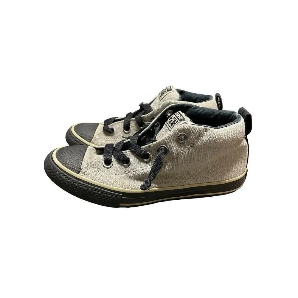 Converse All Star Low-Top Grey / Black Size 3 Sneakers